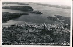 Village of Rossport, Site of Annual Fish Derby Postcard