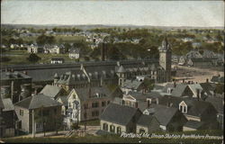 Union Station from Western Promenade Portland, ME Postcard Postcard Postcard