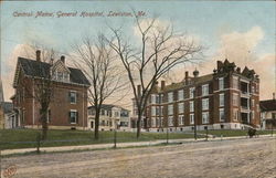 Central Maine, General Hospital Lewiston, ME Postcard Postcard Postcard