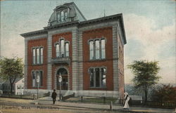 Public Library Postcard