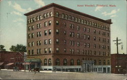 Hotel Wendell Pittsfield, MA Postcard Postcard Postcard