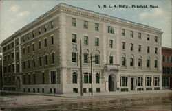 Y.M.C.A. Bld'g. Pittsfield, MA Postcard Postcard Postcard