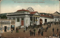 Entrance to the Sutro Baths San Francisco, CA Postcard Postcard Postcard