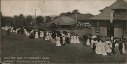 Picnic Day at Hersey Park Postcard