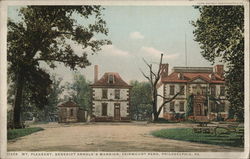 11228 Mt. Pleasant, Benedict Arnold's Mansion, Fairmount Park Philadelphia, PA Postcard Postcard Postcard