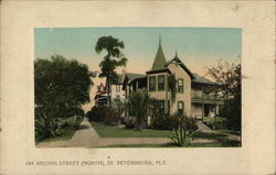 On Second Street (North) St. Petersburg, FL Postcard Postcard Postcard