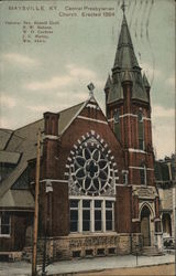 Central Presbyterian Church Maysville, KY Postcard Postcard Postcard