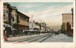 Broadway Oakland, CA Postcard Postcard Postcard