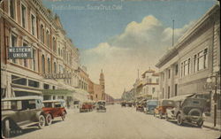 Pacific Avenue Postcard