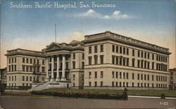 Southern Pacific Hospital Postcard