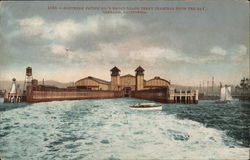 Southern Pacific Co. Broad Gauge Ferry terminal from the Bay Oakland, CA Postcard Postcard Postcard