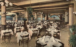 Portola-Louvre Restaurant San Francisco, CA Postcard Postcard Postcard