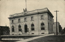 Post Office Watertown, SD Postcard Postcard Postcard