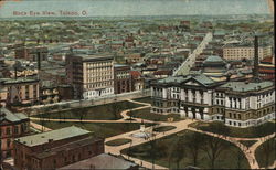 Birds Eye View Toledo, OH Postcard Postcard Postcard