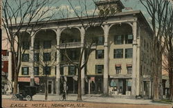 Eagle Hotel Norwich, NY Postcard Postcard Postcard