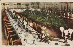 The Blackstone, Banquet Room Postcard