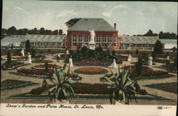 Shaw's Garden and Palm House St. Louis, MO Postcard Postcard Postcard