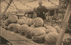 Farm Products, Danbury Fair Postcard