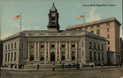 Town Hall Stamford, CT Postcard Postcard Postcard