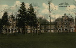 Main Hall, Wilson College Postcard