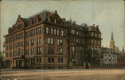 German Hospital, Girard and Corinthian Avenues Postcard