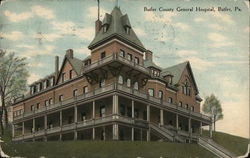 Butler County General Hospital Postcard