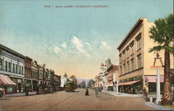 Main Street Riverside, CA Postcard Postcard Postcard