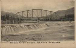 Rogue River Bridge Postcard