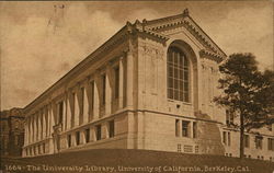 1664 - The University Library Postcard