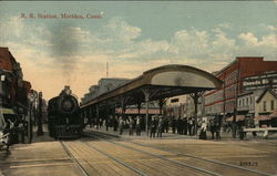 R.R. Station Postcard