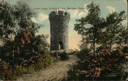 Castle Craig, Hubbard Park Meriden, CT Postcard Postcard Postcard