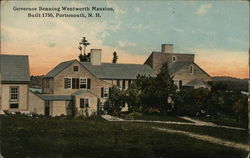 Governor Benning Wentworth Mansion Postcard