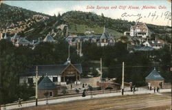 Soda Springs and Cliff House Manitou, CO Postcard Postcard Postcard