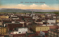 2500 - General View of Eureka California Postcard Postcard Postcard