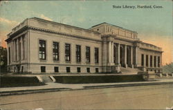 State Library Hartford, CT Postcard Postcard Postcard