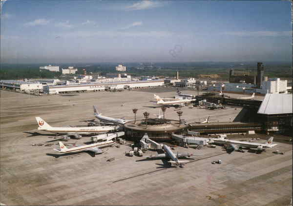 Tokyo Narita Airport Japan Postcard