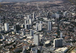 Aerial View of City Goiania, Brazil Postcard Postcard Postcard