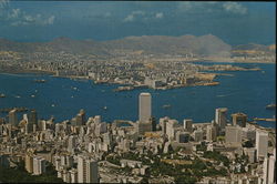 Hong Kong & Kowloon from the Park Postcard