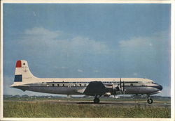 Douglas DC-6B Postcard