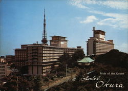 Hotel Okura, Pride of the Orient Tokyo, Japan Postcard Postcard Postcard