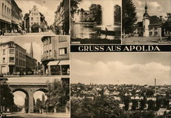 Greetings from Apolda Postcard