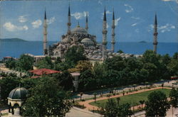 The Blue Mosque, Sultanahmet Mosque Postcard