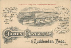 James Clay & Co. Ltd. - Boy Mills Trade Card