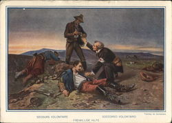 Secours Volontaire - Soccorso Volontaro - Freiwillige Hilfe World War I Postcard Postcard