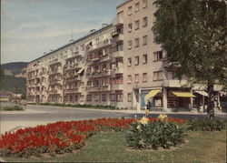 Drammen Museum, the vicinity of the Museum Norway Postcard Postcard Postcard