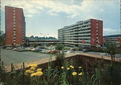 Studentbyen, kringsjå Postcard