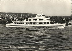 Motorschiff Limmat on Lake Zürich Postcard