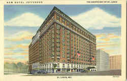 New Hotel Jefferson Postcard