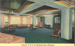 Library Y. W. C. A Oklahoma City, OK Postcard Postcard