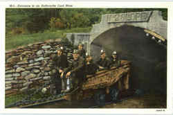 Entrance To An Anthracite Coal Mine Mining Postcard Postcard